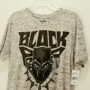*SALE* Marvel Black Panther Burnout S/Sleeve Tee